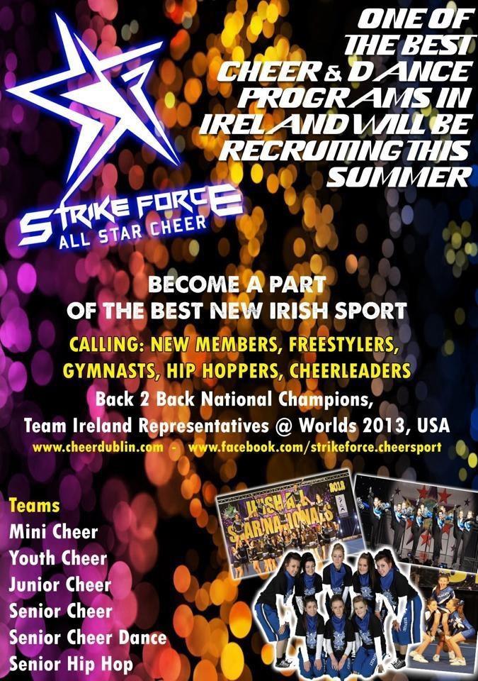 Strike Force Cheerleading Dublin 2